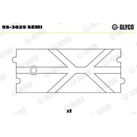 GLYCO Lagerbuchse, Pleuel 55-3625 SEMI