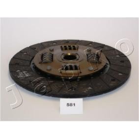 JAPKO Disco de embrague 80581