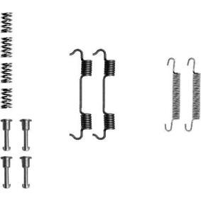 HELLA Kit d'accessoires, mâchoires de frein de stationnement 8DZ 355 201-801