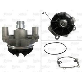 VALEO Wasserpumpe ohne Riemenscheibe, mit Dichtungen, ohne Deckel 506709