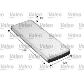 Spletna trgovina z VALEO Filter, zrak notranjega prostora 698762