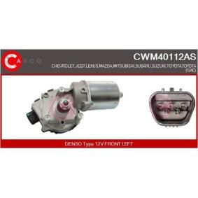 CASCO Scheibenwischermotor 12V, vorne, für Linkslenker CWM40112AS