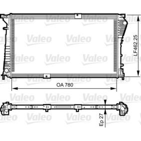 VALEO Radiator, motorkjøling 734931
