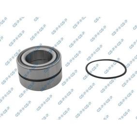 GSP Wheel bearing kit with accessories, with gaskets/seals, 84 mm GK3664