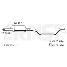 d'origine Nissan LAUREL ERNST Silencieux central 043267