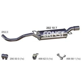 d'origine Audi Q8 ERNST Pot silencieux 202107