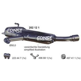 d'origine Audi Q8 ERNST Pot d'échappement complet 202121