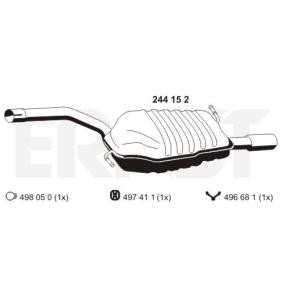 d'origine Audi Q8 ERNST Silencieux d'échappement 244152