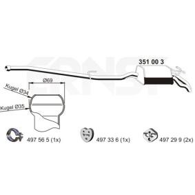 original Mercedes-Benz GL ERNST Japsdämpare 351003