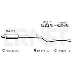 500159 Scarico centrale ERNST PEUGEOT 206 prezzo