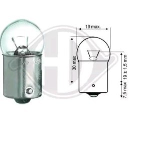 DIEDERICHS Bulb, interior light LID10059