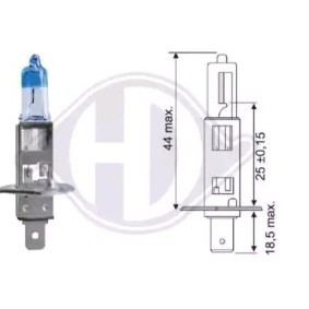 DIEDERICHS Headlight bulb LID10065