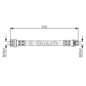 Spletna trgovina z BOSCH Zavorna cev 1 987 476 913