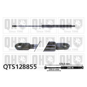 QUINTON HAZELL Tailgate strut QTS128855