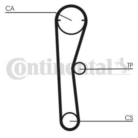 CONTITECH Hammashihnat CT669