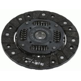 SACHS Disco de embrague 1862 402 345