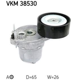 SKF Strammehjul, kilerem 65mm VKM 38530