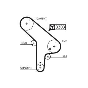 GATES Hammashihnat 5078