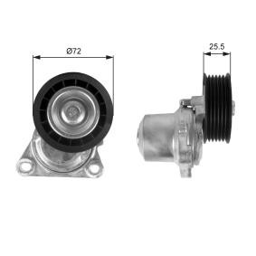 GATES Poulie, tendeur de courroie d'accessoire 72mm T38408