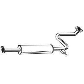 Original Nissan QASHQAI VEGAZ Mittelschalldämpfer Attrappe DS-278