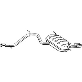 SKS-116 VEGAZ pot d'échappement SKODA YETI