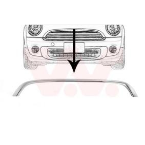 VAN WEZEL Suoja- / koristelista, jäähdyttimen säleikkö 0508518