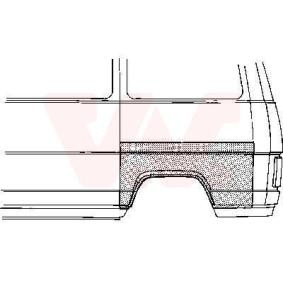 d'origine Peugeot 107 VAN WEZEL Tôle de reparation passage de roue 1745145