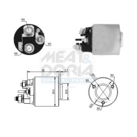 MEAT & DORIA Magnetschalter, Anlasser 46288