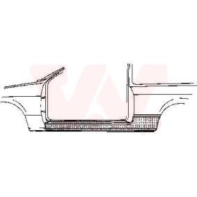 originalni Seat INCA VAN WEZEL Vstopni prag-plocevinasta stopnica 3723.02