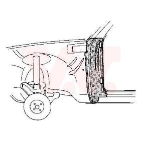 VAN WEZEL Door repair panel 3723315