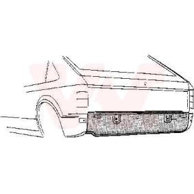 VAN WEZEL Panel trasero 3727136
