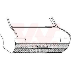 VAN WEZEL Panel trasero 3755.35