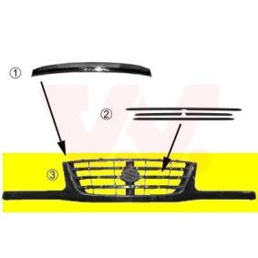 VAN WEZEL Rejilla delantera 5249510