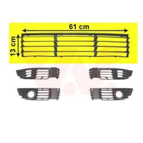 VAN WEZEL Rejilla de ventilación, parachoques 5837590