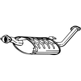 BOSAL Middle silencer 145-001