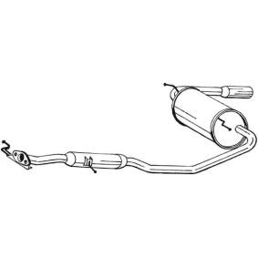 BOSAL Endschalldämpfer 284-567