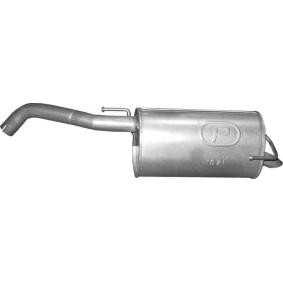 POLMO Pot de détente / silencieux arrière 15.21