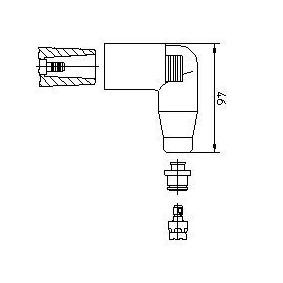 BREMI Fiche, bobine d'allumage 13552A1