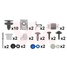 VAN WEZEL Kit de montaje, parachoques 4029794