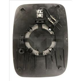 TYC Mirror Glass, outside mirror 325-0184-1