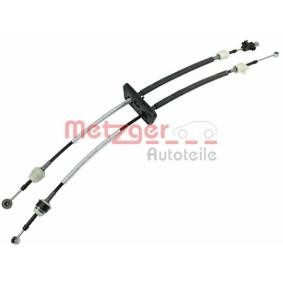 METZGER Kabel, manuel gearkasse 3150204