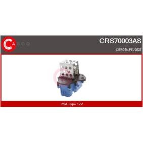 CASCO Voorweerstand, elektromotor koelventilator CRS70003AS