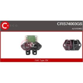 CASCO Voorweerstand, elektromotor koelventilator CRS74003GS