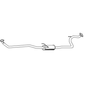 TS-492 silencieux intermédiaire VEGAZ Toyota AURIS