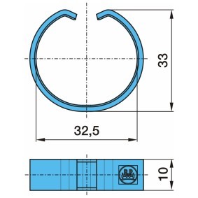Spletna trgovina z BPW Varnostna objemka 03.188.02.02.0