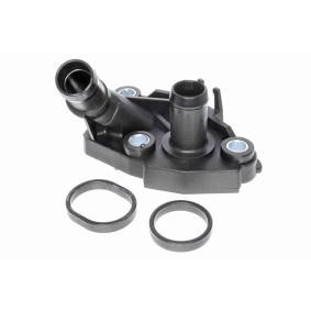 ACKOJA Coolant Flange Plastic, with gasket/seal A38-0367