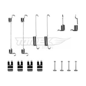 TOMEX brakes Kit d'accessoires, mâchoire de frein TX 40-71