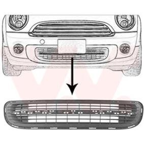 VAN WEZEL Grille de ventilation, pare-chocs 0508590