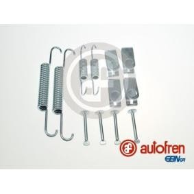 AUTOFREN SEINSA Kit d'accessoires, mâchoires de frein de stationnement D31052A