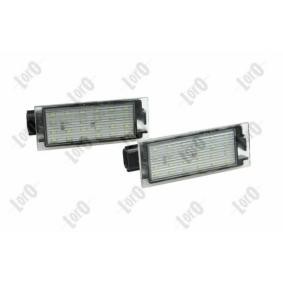 ABAKUS Piloto de matrícula L42-210-0001LED